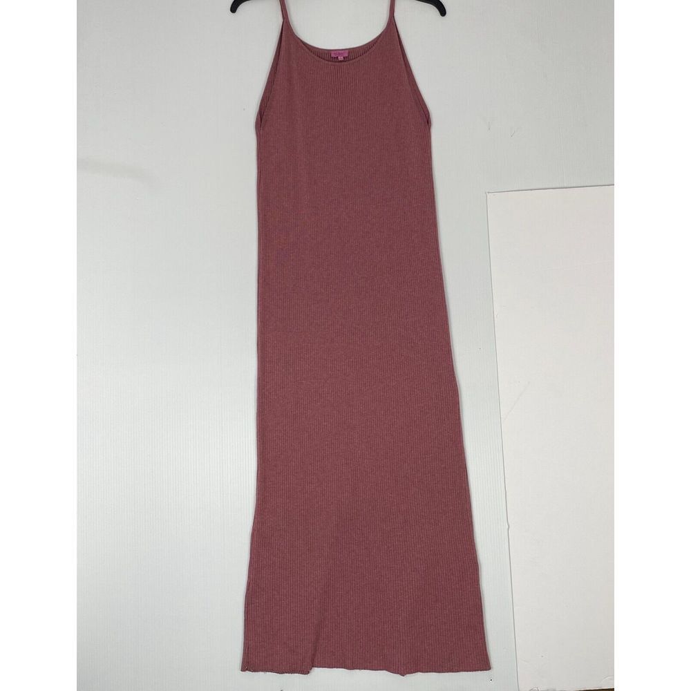 Francesca Mi Ami Womens‎ Pink  Maxi Dress Size L sleeveless Comfort Holyday - Picture 11 of 12
